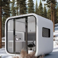 Usine préfabriquée économique mobile préfabriqué minuscule hôtel préfabriqué mobile chez l'habitant cabine modulaire bureau Pod Hangfa Apple Warehouse