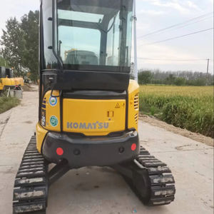 Gebruikte Komatsu Pc35 Mini Graafmachine Tuin Backhoes Tweedehands 3ton 3.5ton 4ton Digger Gebruikte Machines - Product Image 2