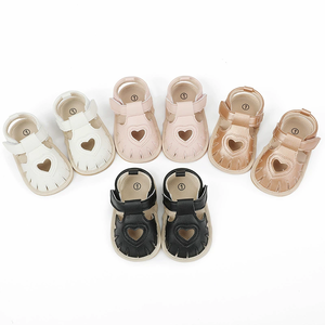 Sandalias de verano para niñas pequeñas, suela de <span class=keywords><strong>goma</strong></span> informal, antideslizante, transpirable, zapatos para bebés recién nacidos, Pre Walker - Product Image 1