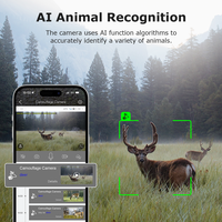 Vente en gros élément de capteur CMOS à détection de champ solaire GPS 4G extérieur intelligent double PIR HD pour caméras de chasse transfrontalières