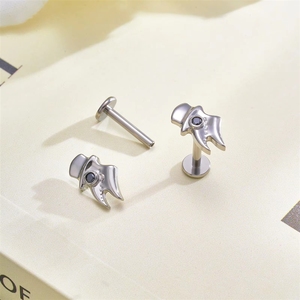 Pendientes de Titanio G23 16G para <span class=keywords><strong>Piercing</strong></span> Labret, Labio, Cartílago, Tragus, Hélix, Daith, Lóbulo, Joyería Corporal de Estilo Moderno - Product Image 5