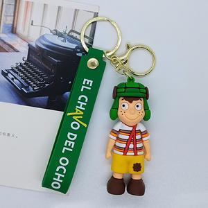 Llavero de Anime El <span class=keywords><strong>Chavo</strong></span> <span class=keywords><strong>Del</strong></span> <span class=keywords><strong>Ocho</strong></span>, Colgante de Muñeco de Dibujos Animados, Llavero para Bolsa y Coche, Joyería Divertida, Regalo para Amigos - Product Image 1