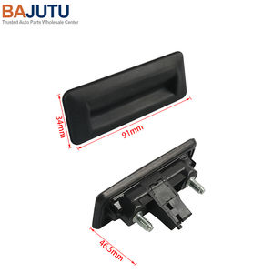 Maniglia di rilascio della serratura della porta posteriore del bagagliaio 5 j0827566e interruttore per <span class=keywords><strong>Skoda</strong></span> <span class=keywords><strong>Fabia</strong></span> 2007-2015 Roomster 2006-2010 Audi A1 VW Jetta <span class=keywords><strong>Wagon</strong></span> Golf - Product Image 2