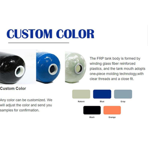 خزان معالجة أولية RO من الألياف الزجاجية، جميع الموديلات متوفرة للإنتاج حسب الطلب، وعاء ضغط من الألياف الزجاجية - Product Image 3