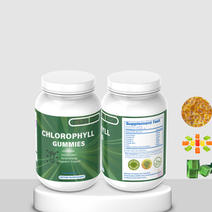 Gomitas de Clorofila Líquida de Marca Privada OEM/ODM, Suplemento de Extracto de Hierbas, Apoyo para la Salud Digestiva de Adultos, Piel Clara, Desintoxicación del Hígado - Product Image 1