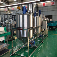 Machine de raffinage d'huile de cuisson/coco/tournesol/palme / Usine de raffinage d'huile comestible