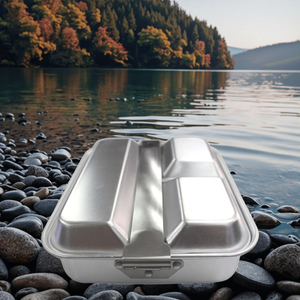 Cuisinière à <span class=keywords><strong>gaz</strong></span> tout-en-un en acier inoxydable 304 de haute qualité, compatible avec la batterie de cuisine portable et légère pliable de 1L pour le déjeuner - Product Image 3