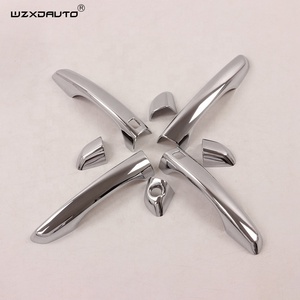 WZXD New Cars Side <b>Door</b> Handle Cover With Smart Hole <b>Trim</b> Accessories ABS Chrome Body Kit 2019 2020 for - Product Image 5