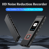 HBNKH 2026 Enregistreur audio numérique MP3 mini en promotion, réduction du bruit, portable, enregistreur vocal IA à un clic pour cours et réunions