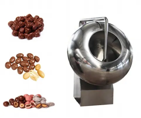 Machine à polir le chocolat, machine à polir le chocolat, machine à pendre le chocolat