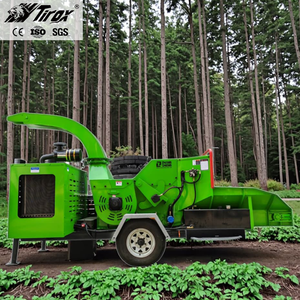 Broyeur à bois sur chenilles Tirox robuste avec moteur diesel, boîte de vitesses et roulement pour applications forestières, doté de la technologie numérique, NOUVEAU - Product Image 1