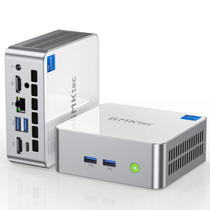 GMKtec M3ミニPC Intel I5 12450H DDR4 3200Mhz Wifi6 BT5.2 Windows 11 Proデュアルファントリプルディスプレイオフィスデスクトップゲーマーコンピュータ - Product Image 1