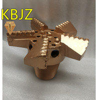 Prix usine KBJZ 250 mm PDC Concave Non-Carottable, Râpe de forage PDC pour puits d'eau et mines de charbon