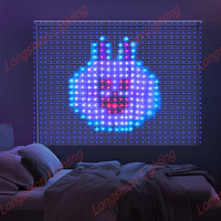 Rideau lumineux intelligent RGB, contrôle par application, programmation DIY, étanche pour mariage/magasin/maison