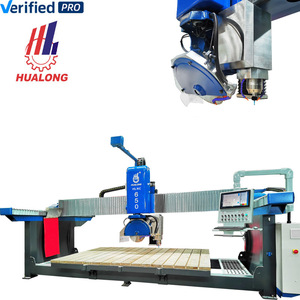 Hualong Maschinen stein CNC brücke sägemaschine für küchentisch mit italienischem CNC-system kompakt und dynamisch 4+1 Achse - Product Image 1