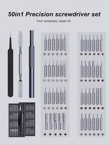 50-in-1 S2 Steel Multibit <b>Screwdriver</b> Set Phillips+Torx+Flathead Bits DIY Grade OEM/ODM Customization Plastic Shell 340g Case - Product Image 2