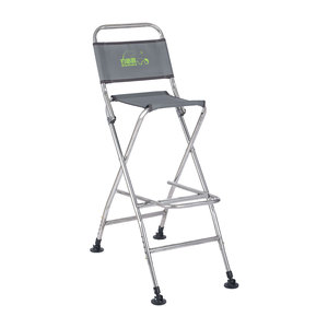 Chaise de pêche pliante Diaohaha en acier inoxydable, réglable sur 5 niveaux, siège de pêche portable pour l'extérieur - Product Image 2