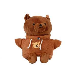Oso de peluche Animal de peluche Lindo juguete de peluche Regalo para niños con espacio de almacenamiento oculto - Product Image 1
