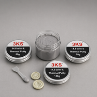 Pâte thermique en silicone hautement conductrice, gel thermique pour le refroidissement des ordinateurs portables et des serveurs