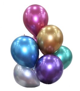 Ballon chromé SHENGCHENG en gros d'usine, 12 pouces, 2,8 g, en latex brillant métallisé, pour fête, cadeau, jouet, décoration festive individuelle - Product Image 3