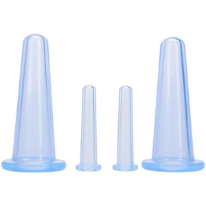 Ensemble de ventouses en silicone pour soins de santé anti-cellulite, 7 pièces, pour le corps/les yeux/le visage - Product Image 1
