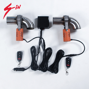 Kit de válvula automática de corte de escape eléctrico <span class=keywords><strong>Serie</strong></span> 2 en 1 SS304 de venta superior con control remoto - Product Image 1