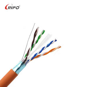 Cable de Red Blindado Cat6 FTP 24AWG LSZH Retardante de Llama, Cable Ethernet de Par Trenzado para Proyectos Industriales - Product Image 2