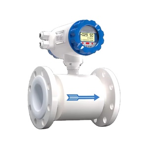 Công nghiệp kỹ thuật số điện từ lưu lượng kế 150mm dn400 dn900 dẫn chất lỏng chính xác đo lưu lượng điện từ mét - Product Image 6