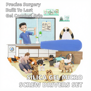 Destornilladores de Gel de Sílice ORTHOCORE .5 2025, Instrumentos Veterinarios Ortopédicos y Microquirúrgicos para Uso Hospitalario en Gatos - Product Image 2