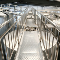 Équipement de brasserie commerciale de 2000 L avec fermentateur et cuve de pression automatique pour usage en restaurant