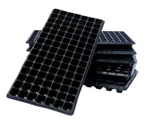 LINKWIN Factory produce black garden seed starting trays 288 plug seeding tray