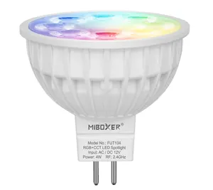 Miboxer 4W Rgb + Cct Led Lamp FUT104 Ac/DC12V MR16 Led Spotlight