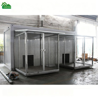 Contenedor Modular Prefabricado Aislado e Impermeable para Mascotas, Personalizable, para Exteriores, Moderno y Grande, para Cría de Perros y Refugios para Animales