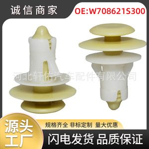 W708621S300 Automotive Door Panel <b>Trim</b> <b>Clip</b> 24.6mm Plastic Fastener For Ford Chrysler Dodge Mercury - Product Image 5