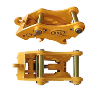 Attache Rapide Manuelle pour Godet JCB 3CX, Coupleur Mécanique pour Mini-Pelle CAT305, CASE580, CAT428F, Chargeuse VOLVO BL71