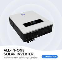 Onduleur solaire hybride 8Kw 8200W 160A Mppt Controller 8.2Kw