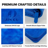 Classeur à cartes en daim mat à 16 pochettes, capacité 1024 cartes, album à cartes à collectionner en cuir PU Nubuck avec fermeture éclair pour collectionneur de TCG