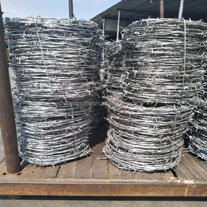 Piquets de clôture en fil <span class=keywords><strong>barbelé</strong></span> haute résistance de 500 mètres - Product Image 3