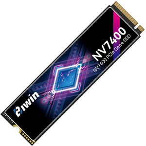 SSD Internal Solid State Drive Gaming Original BIWIN NV7400 4TB M.2 PCIe 4.0 x4 NVMe 2.0, Kecepatan Baca 7450MB/s, Kecepatan Tulis 6500MB/s TLC NAND - Product Image 3