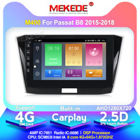 Mekede M 9 pouces Android10 Quad Core Multimédia de Voiture Lecteur DVD pour VW PASSAT B8 10 pouces avec WIFI GPS Radio Stéréo BT