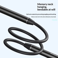 Écouteurs sportifs S530 pour V50, design métallique, étanches IPX8, tour de cou pliable pour un rangement facile, qualité sonore sans perte