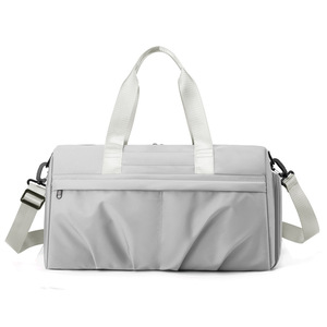 Hot Sale Lightweight Sports Duffle Bag Unisex Water Resistant Gym Duffle Bag With Detachable <b>Strap</b> Travel Cable Organizer Bag - Product Image 4
