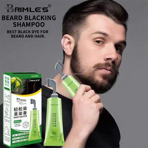Miglior colorante barba baffi 100ML rosmarino delicato colore organico di lunga durata Non sbiadito barba e <span class=keywords><strong>capelli</strong></span> tinti di nero per grigio - Product Image 1