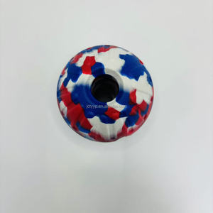 Fabrika toptan dayanıklı EVA 7cm evcil hayvan topu klasik tasarım köpekler oyuncak agresif diş temizleme küçük hayvanlar sürdürülebilir içi boş - Product Image 4