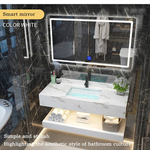 バスルームセットジョージグループカスタマイズホテルプロジェクト洗面化粧台現代医学キャビネットシングルシンク壁 - Product Image 2