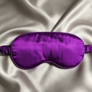 Nueva Máscara de Ojos de Seda Sintética de Doble Cara, Cómoda para Dormir, Sin Olor, con Protección Solar, <span class=keywords><strong>El</strong></span>ástica, para Viajes, Descanso, Aviación, con Estampado - Product Image 2