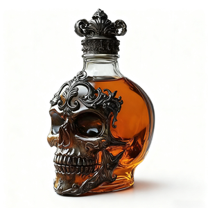 Chai rượu, chai thủy tinh, chai rượu vang, chai rượu whisky, chai nước ngọt kiểu dáng độc đáo, có sẵn trong kho - Product Image 1