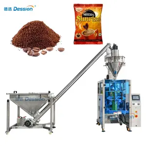 Máquina de embalagem completa automática de pó, máquina vertical de embrulhar proteína de trigo