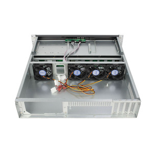 2u 8 Hot Swap Bay Rack Mount Server gehäuse Hot Swap 12 "X 9,6" Atx-Gehäuse mit einem Video raum - Product Image 5