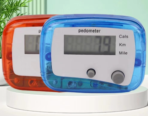 Một nút đi bộ thể dục LCD hiển thị Pedometer kỹ thuật số Pedometer - Product Image 3